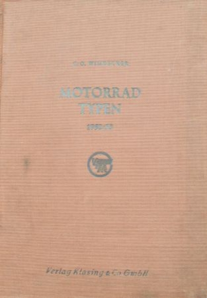 Windecker "Motorradtypen 1951-52" 1951 Motorbike-Yearbook (9163)